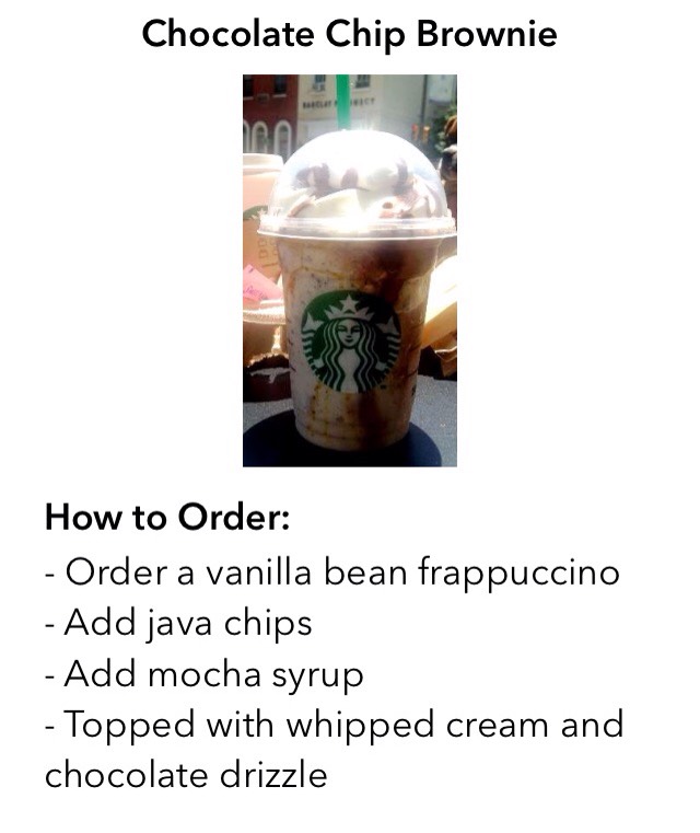 Starbucks Secret Frappes! 👈🏼