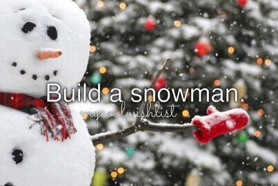 WINTER BUCKET LIST|2015-16