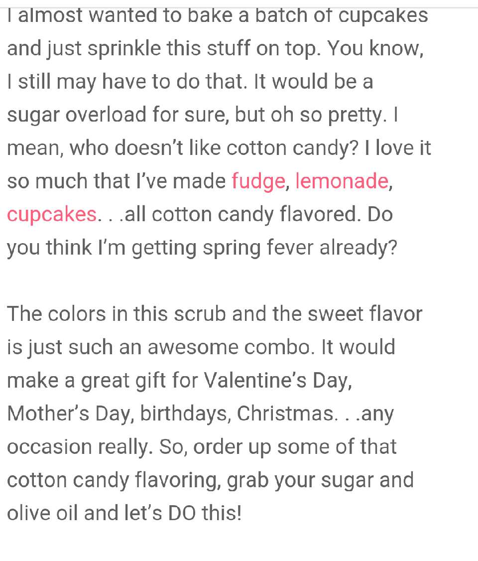 Cotton Candy Lip Scrub!!