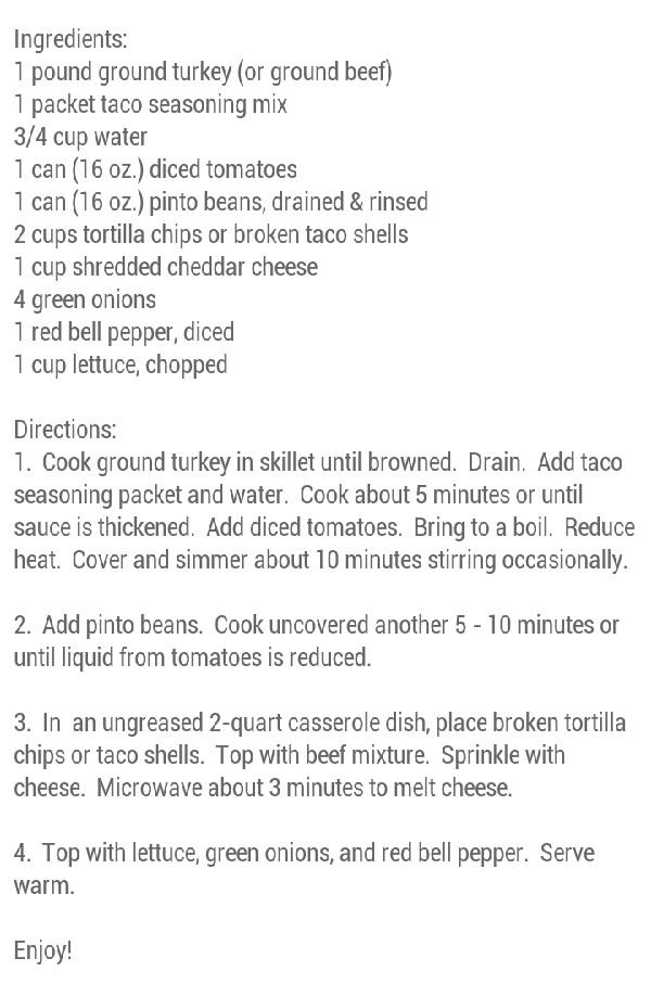 The BEST taco casserole