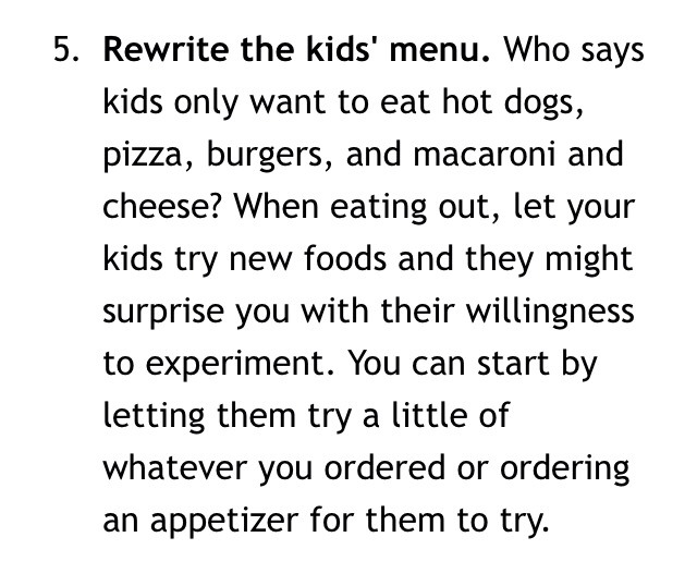 Kids And Food: 10 Tips For Parents