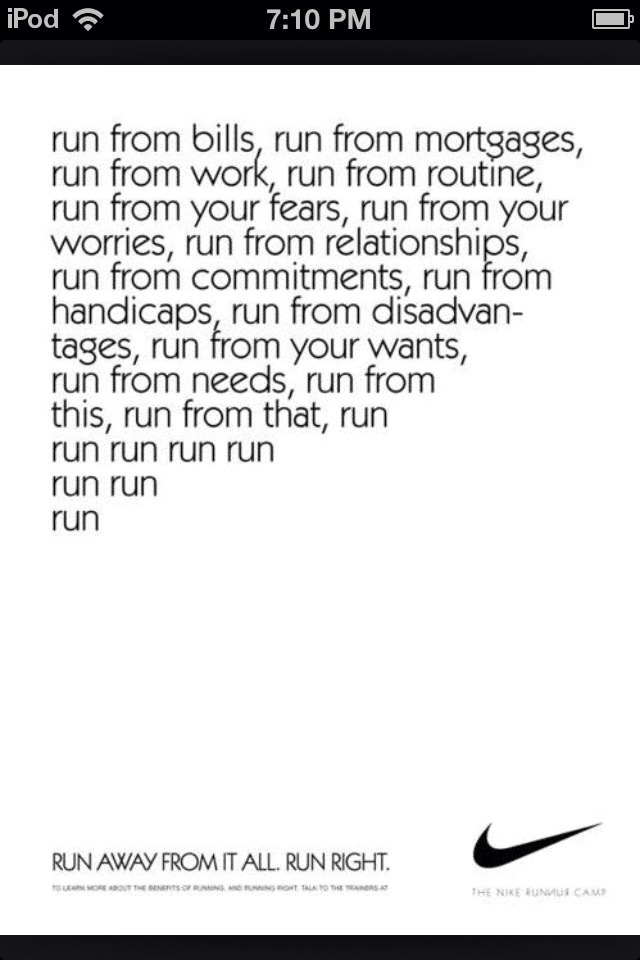 Reasons To Run!