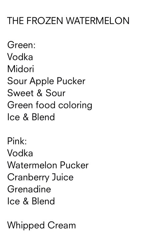Water Mellon Drink