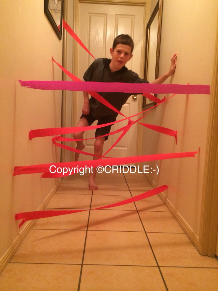 Kids Fun Hallway Laser Maze