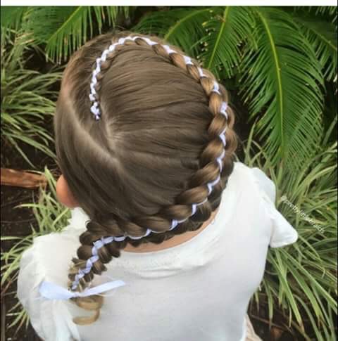 💕28 Braided & Knotted Hairdos For Little Girls💕