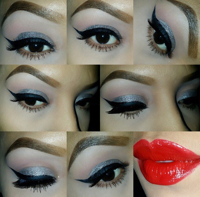 Christmas makeup