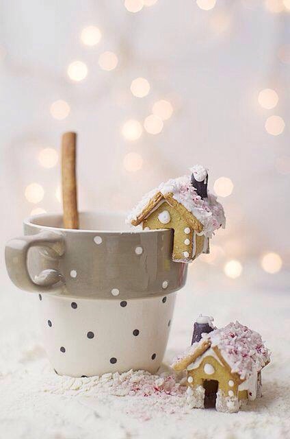 " Small Ginger Bread Houses For Christmas " 🏠🍪🍫☕️