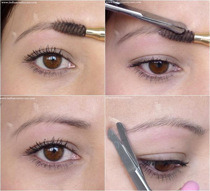 If the hairs of your brows are particularly thick or unruly, you could trim them. You should only do this if you really have to, and remember to trim sparingly! It's easy to go to far with this. Trim a bit, then check, repeat.