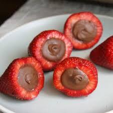 Nutella strawberry!