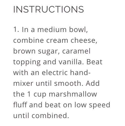 π Caramel Apple Dip π