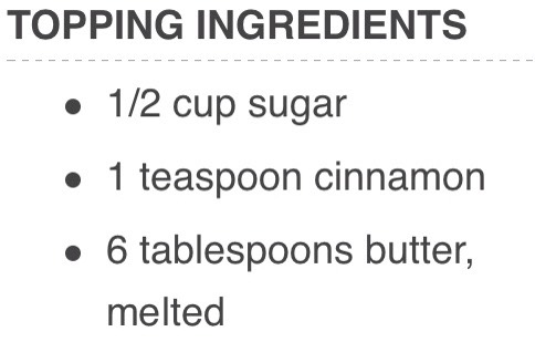 Nutella stuffed cinnamon sugar muffins 