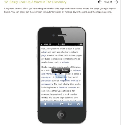 20 Awesome iPhone Tips And Tricks.