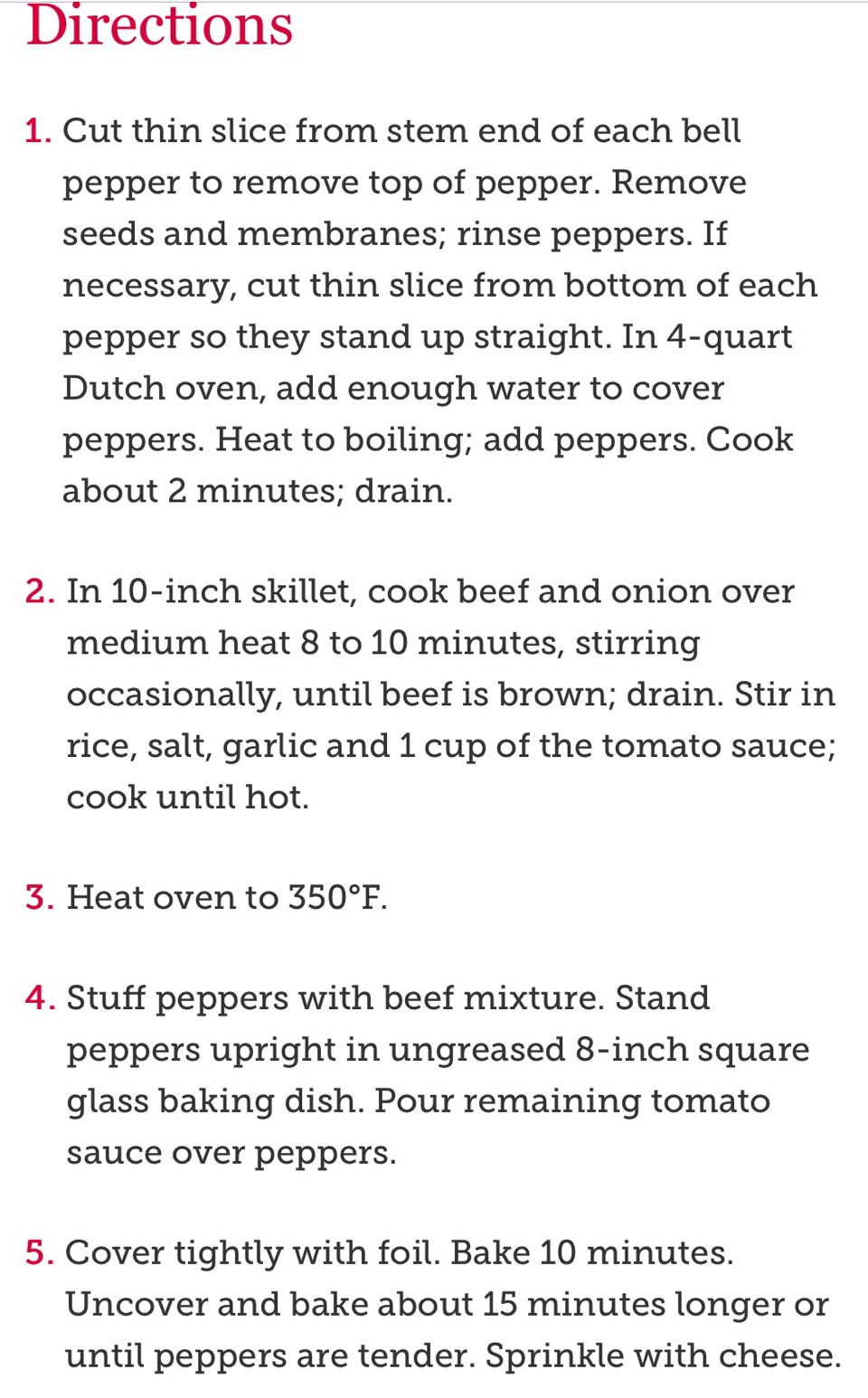 Here's Your Easy Stuffed Pepper Recipe Yum! 😋