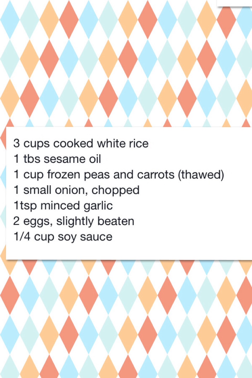 Fried Rice 