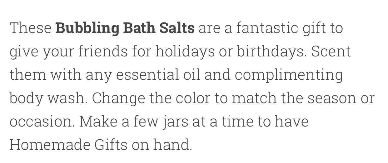 Homemade Lavender Bubbling Bath Salts. 🛁