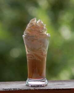 BLOWJOB SHOT
1/4 oz Bailey’s® Irish cream
1/2 oz amaretto almond liqueur