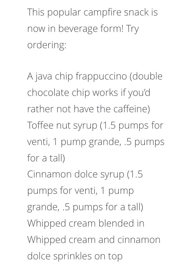 15 Secret Starbucks Menu Recipes 👍☕️