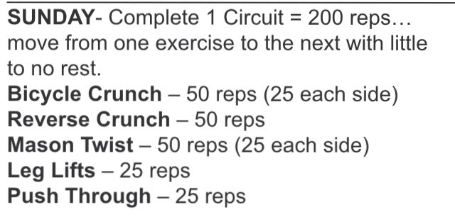 Get Abs In Only A Week!