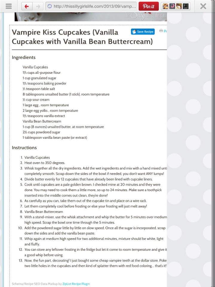 Halloween Foods