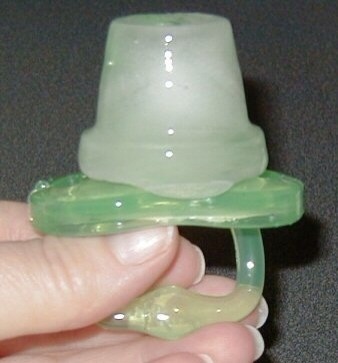 24. Freeze a pacifier in an ice cube tray with juice, milk, formula, or water to sooth a teething baby’s gums.