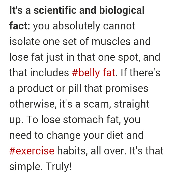 50 Ways To Lose Stomach Fat Fast! Part 1