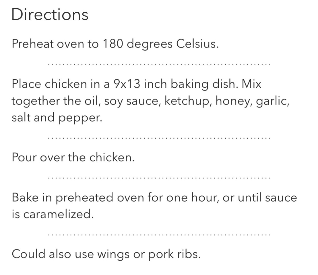 Carmelized Baked Chicken!!!!