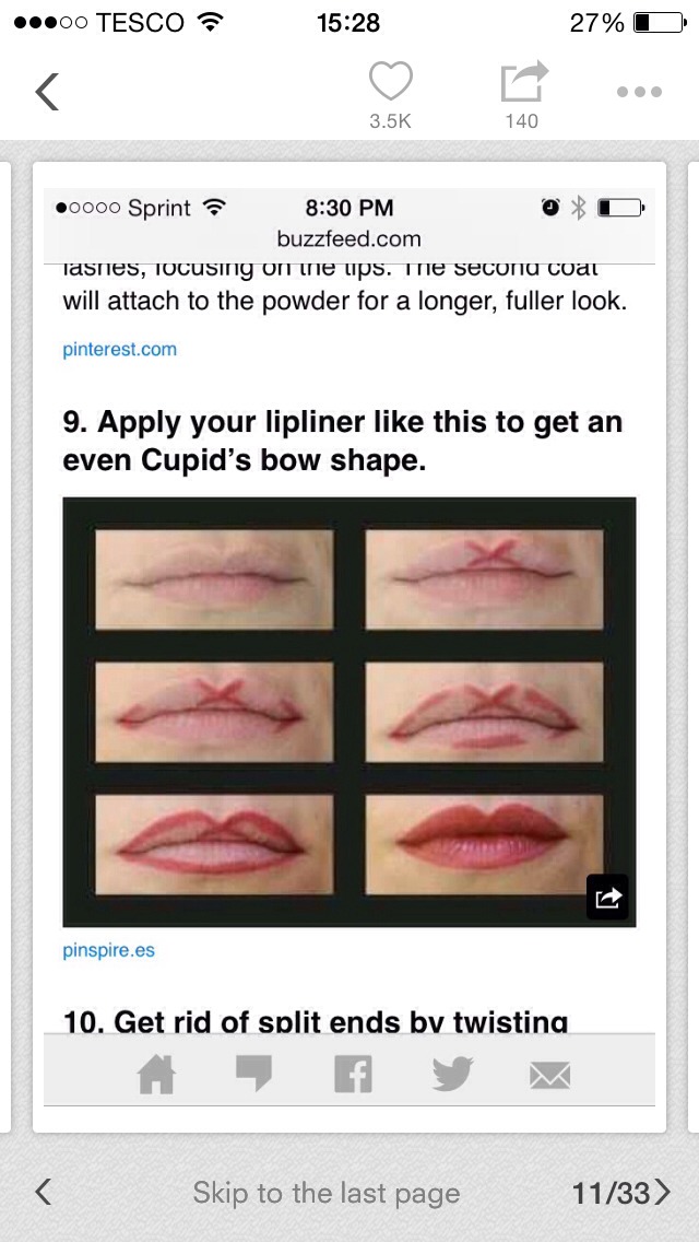Lips are an attractive feature, show them off and maximise their beauty with this tutorial!
