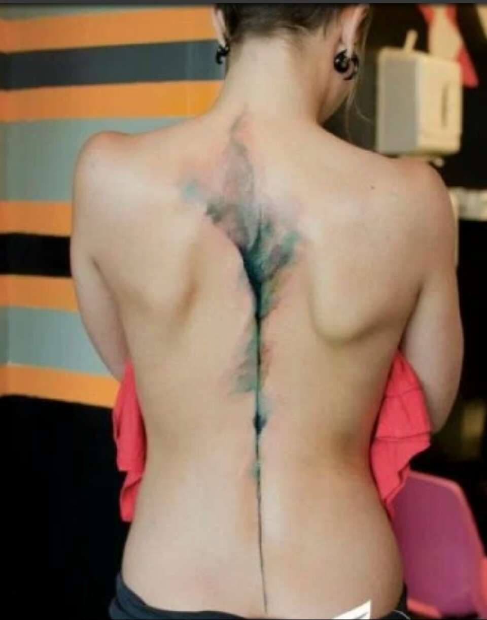 Spectacular Spine Tattoos !!!