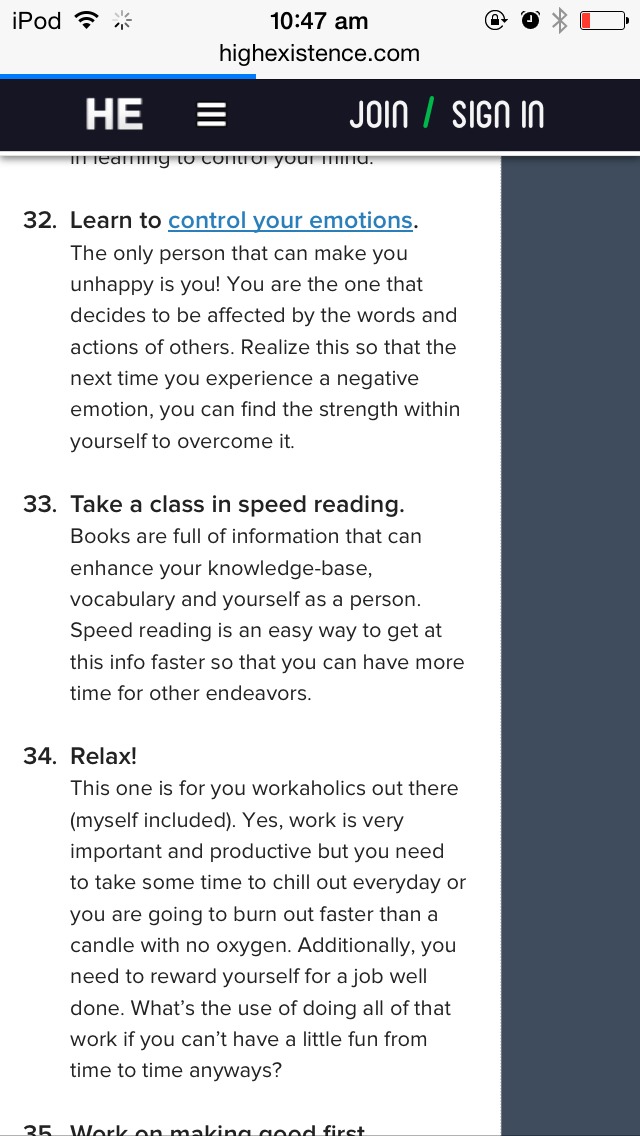 Quick Life Tips 