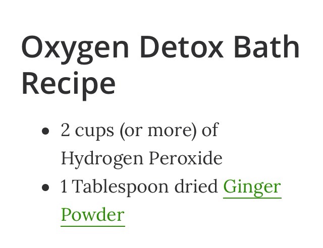 3 Natural Detox Bath Recipes