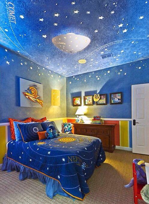 Glow In The Dark Kids Bedroom 