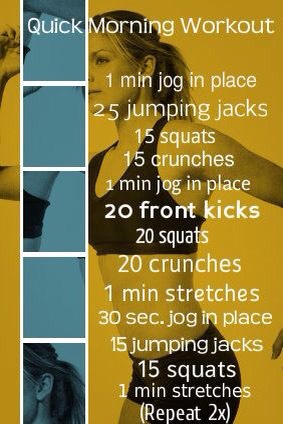 Morning Workout Routine 