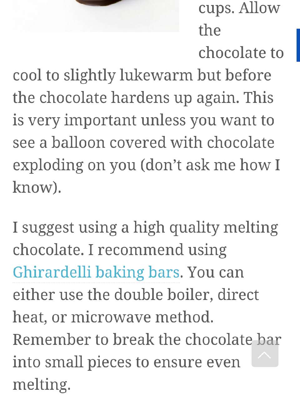 Hot Chocolate Chocolate Cups!