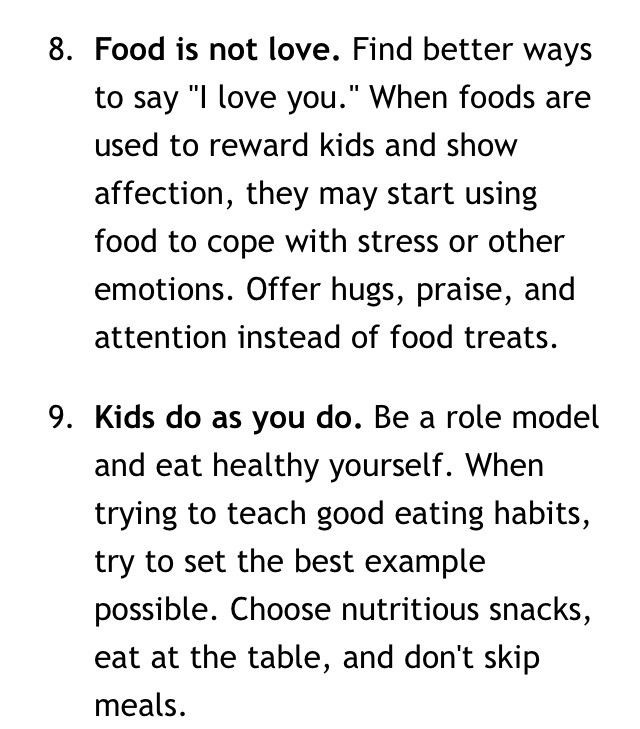 Kids And Food: 10 Tips For Parents
