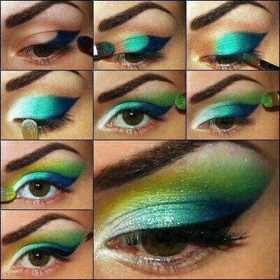 Bold, Fun, And Colorful Eye Makeup Tutorials β€ππππ