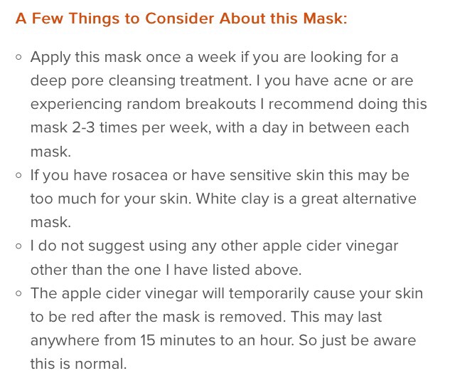 Deep Pore Cleansing Facial Mask!