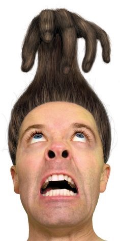 weird crazy hair styles
