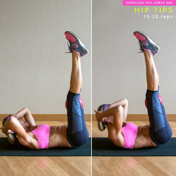 8 Exercises for lower ABS