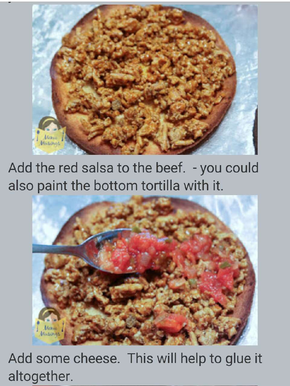 Skinny Mexican Pizza!