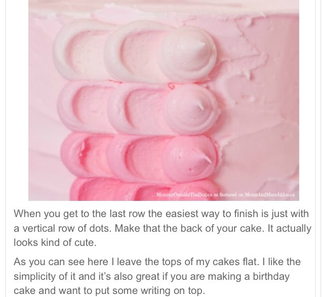 " Ombre Cake Tutorial"💖💖