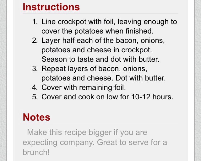 How To Make Slow Cooked Bacon Cheese Potatoes