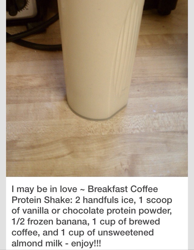 Breakfast Coffee Protein Shake