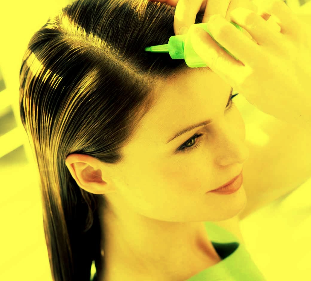 4th Step- Apply Mixture to hair, leave it on for 5 minutes n then Rinse and style