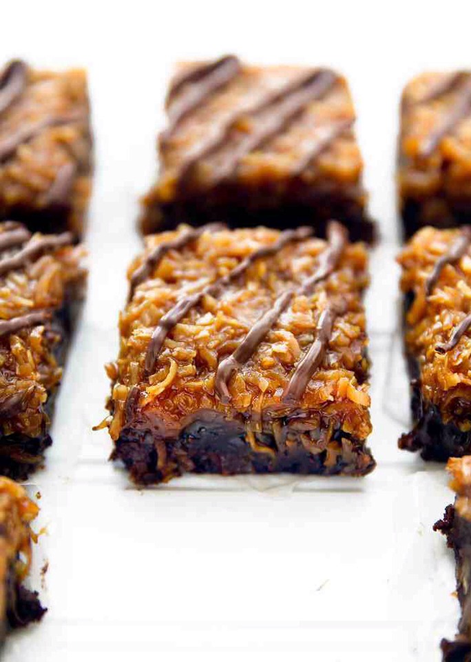 SAMOAS BROWNIES😋