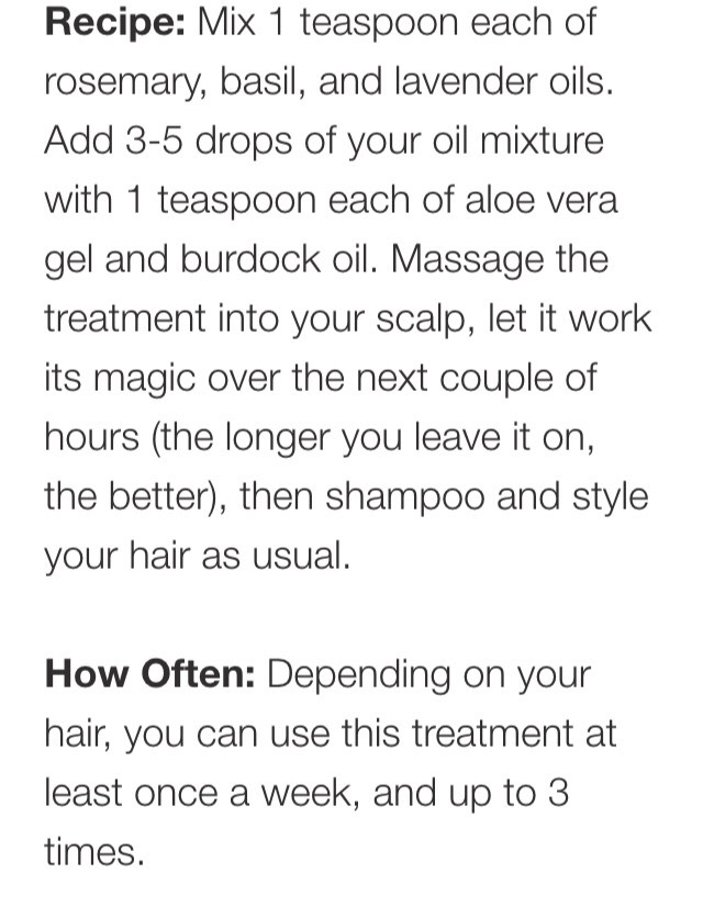 5 Homemade Hair Growth Treatments! 