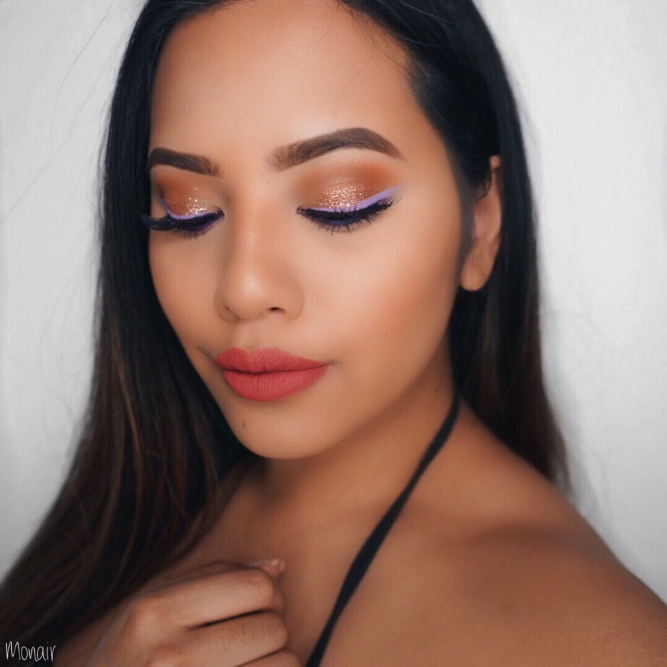 A fun yet wearable spring makeup look! Also perfect for spring/summer festivals that are coming up. Happy spring 💕