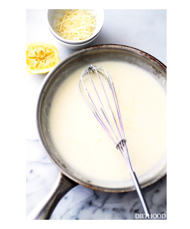 YUMMY CREAMY LEMON SHRIMP PASTA!
