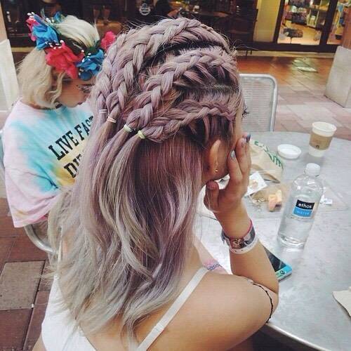 Unique Braid Hairstyles 💞
