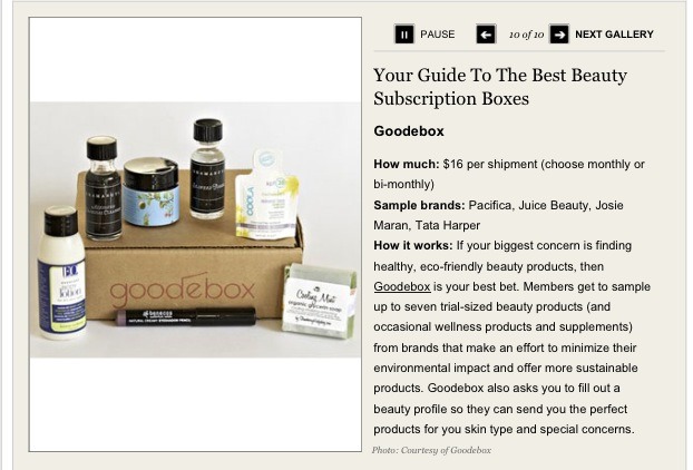 This has healthy Eco friendly products that your skin will love! This is definatly a great choice!