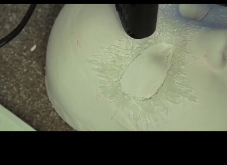 DIY Masquerade Mask: Ice Queen. 